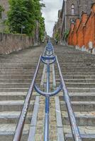 Montagne de Bueren, Liege, Belgium photo