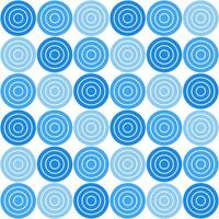 Blue circle pattern. Circle vector seamless pattern. Decorative element, wrapping paper, wall tiles, floor tiles, bathroom tiles.