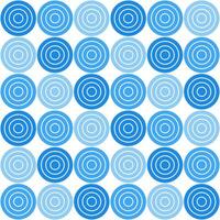 Blue circle pattern. Circle vector seamless pattern. Decorative element, wrapping paper, wall tiles, floor tiles, bathroom tiles.