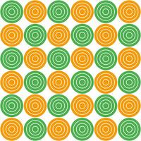 St. Patrick's day circle pattern. Circle vector seamless pattern. Decorative element, wrapping paper, wall tiles, floor tiles, bathroom tiles.