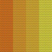 Yellow gradient knitted pattern. knitted vector pattern. Seamless gradient pattern for clothing, wrapping paper, backdrop, background, gift card.