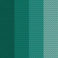 Green gradient knitted pattern. knitted vector pattern. Seamless gradient pattern for clothing, wrapping paper, backdrop, background, gift card.