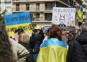 protestas contra la guerra de ucrania foto