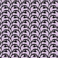 Cute Background of Hand drawn seamless pattern Print Art Abstract design vector