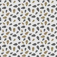 Cute Background of Hand drawn seamless pattern Print Art Abstract design vector