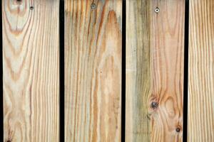 Natural wood plank photo