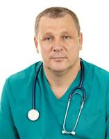 Doctor with stethoscope. photo