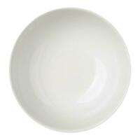 Top view of empty plate isolated on background. Dish cut out. Generative ai photo