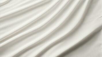 smooth elegant white fabric or satin texture as abstract background luxurious background design 05 photo