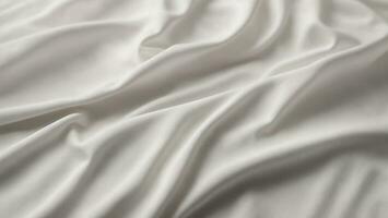 smooth elegant white fabric or satin texture as abstract background luxurious background design 03 photo