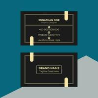 Luxury, Modern Business Card Design template vector