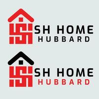 SH Home logo vector