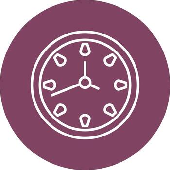 icono de vector de reloj
