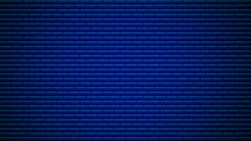 Dark Blue Brick Wall Pattern. Abstract background design template vector