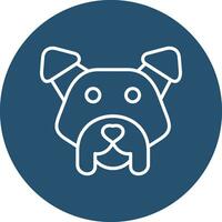 American Staffordshire Terr Vector Icon