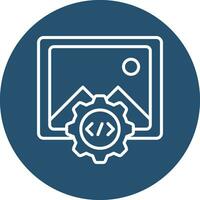 Image Processing Vector Icon