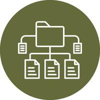 Data Structure Vector Icon