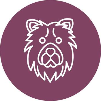 Chow Chow Vector Icon