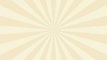 Cream Vanilla Brown Radial Lines Texture Effect Vector Background