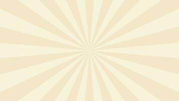 Cream Vanilla Brown Radial Lines Texture Effect Vector Background