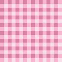 Light Pink Gingham Vector Texture Seamless Pattern