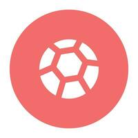 Sports and Fitness circular Flat Icons vector