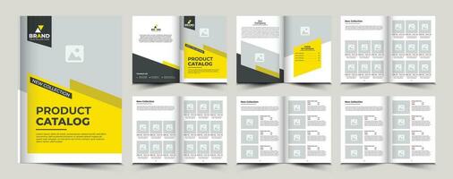 Product catalog or catalogue template design vector