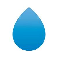 Water drop logo vector