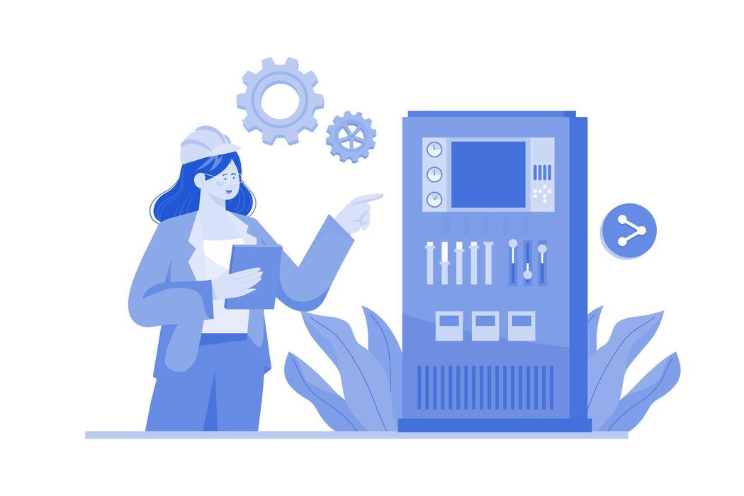 Machine Operator Vector Art, Icons, and Graphics for Free Download