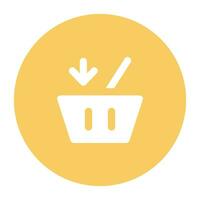 Flat Icon of Shopping and Commerce vector