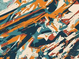 Abstract vector grunge surface texture background photo