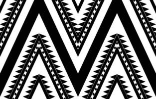 azteca sin costura modelo. alfombra textil impresión textura tribal diseño, geométrico símbolos para logo, tarjetas, tela decorativo obras. tradicional impresión vector ilustración. en negro y blanco antecedentes.