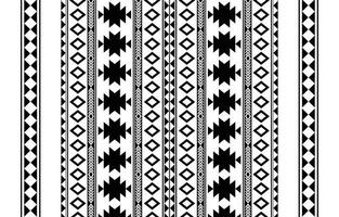 aztec seamless pattern.  rug textile print texture Tribal design, geometric symbols for logo, cards, fabric decorative works. traditional print vector illustration. on black and white background.