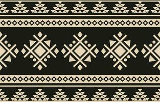 Ethnic abstract ikat art. Aztec ornament print. geometric ethnic pattern seamless  color oriental.  Design for background ,curtain, carpet, wallpaper, clothing, wrapping, Batik, vector illustration.
