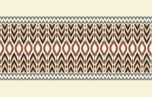 Ethnic abstract ikat art. Aztec ornament print. geometric ethnic pattern seamless  color oriental.  Design for background ,curtain, carpet, wallpaper, clothing, wrapping, Batik, vector illustration.