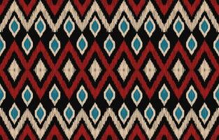 Ethnic abstract ikat art. Aztec ornament print. geometric ethnic pattern seamless  color oriental.  Design for background ,curtain, carpet, wallpaper, clothing, wrapping, Batik, vector illustration.