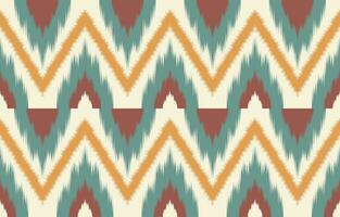 Ethnic abstract ikat art. Aztec ornament print. geometric ethnic pattern seamless  color oriental.  Design for background ,curtain, carpet, wallpaper, clothing, wrapping, Batik, vector illustration.