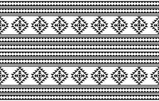 azteca sin costura modelo. alfombra textil impresión textura tribal diseño, geométrico símbolos para logo, tarjetas, tela decorativo obras. tradicional impresión vector ilustración. en negro y blanco antecedentes.