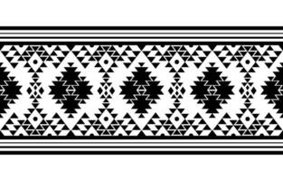 azteca sin costura modelo. alfombra textil impresión textura tribal diseño, geométrico símbolos para logo, tarjetas, tela decorativo obras. tradicional impresión vector ilustración. en negro y blanco antecedentes.