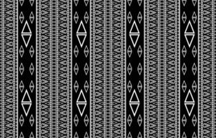 azteca sin costura modelo. alfombra textil impresión textura tribal diseño, geométrico símbolos para logo, tarjetas, tela decorativo obras. tradicional impresión vector ilustración. en negro y blanco antecedentes.