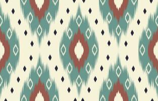 Ethnic abstract ikat art. Aztec ornament print. geometric ethnic pattern seamless  color oriental.  Design for background ,curtain, carpet, wallpaper, clothing, wrapping, Batik, vector illustration.