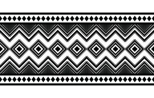 azteca sin costura modelo. alfombra textil impresión textura tribal diseño, geométrico símbolos para logo, tarjetas, tela decorativo obras. tradicional impresión vector ilustración. en negro y blanco antecedentes.