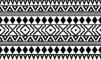 azteca sin costura modelo. alfombra textil impresión textura tribal diseño, geométrico símbolos para logo, tarjetas, tela decorativo obras. tradicional impresión vector ilustración. en negro y blanco antecedentes.