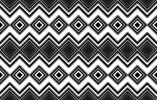 azteca sin costura modelo. alfombra textil impresión textura tribal diseño, geométrico símbolos para logo, tarjetas, tela decorativo obras. tradicional impresión vector ilustración. en negro y blanco antecedentes.