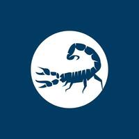 Scorpion icon and symbol vector template