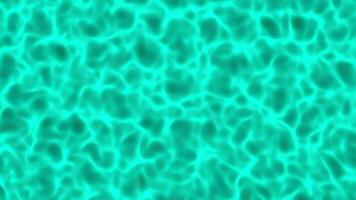 Turquoise slow floating liquid backdrop. Wavy pool space creative motion design. Flowing sun lights on waved surface. Waving water surface background. video