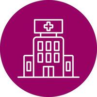 Health Clinic Vector Icon