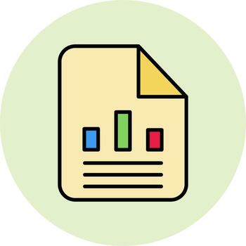 icono de vector de datos