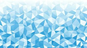 Cool Plain Blue Triangle Background vector