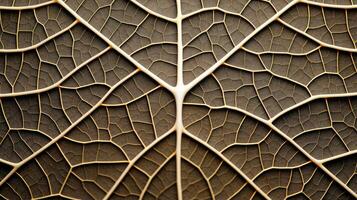 Close up texture leaf structure macro photography, abstract texture, Generative AI illustration photo